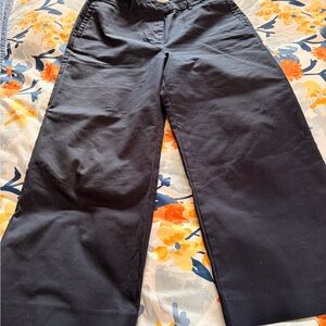 Boden Navy Cotton Trousers